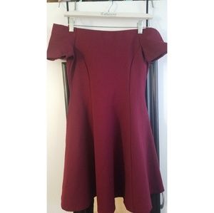 Off the shoulder dress